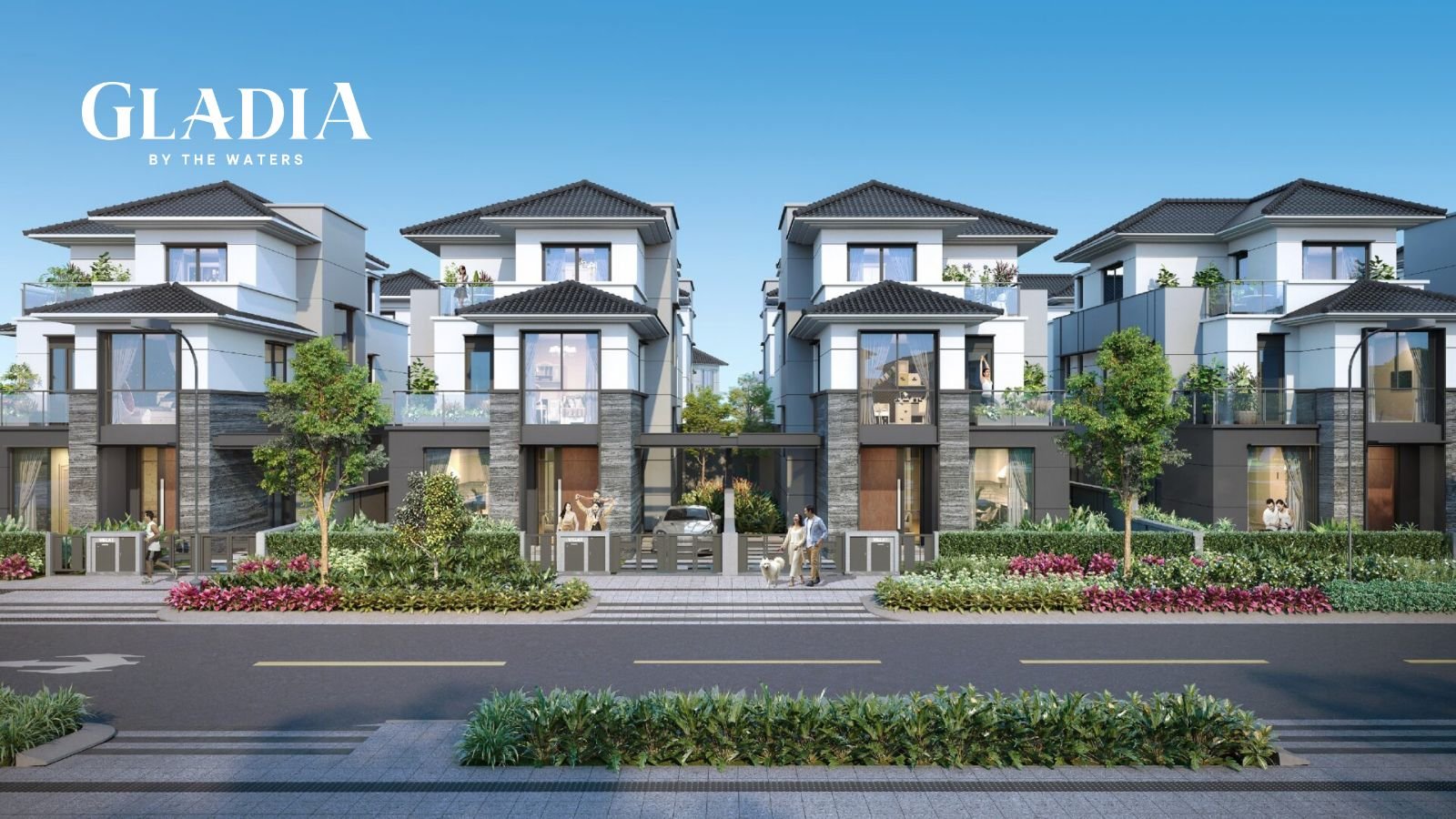 Phoi canh Gladia By The Waters Khang Dien Keppel Land 6